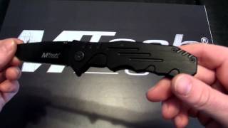 MTech USA MT378 Tactical Folding Knife Product Video [upl. by Ahsiek]