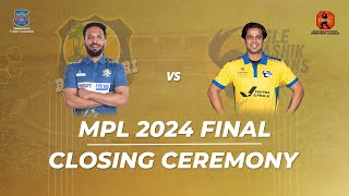 MAHARASHTRA PREMIER LEAGUE 2024  FINAL DAY [upl. by Godfree]