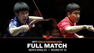 FULL MATCH  Tomokazu Harimoto vs Liang Jingkun  MS R16  WTTFukuoka 2024 [upl. by Aliban]