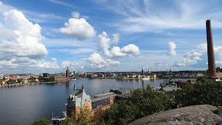 A view of Stockholm from Zinkensdamm [upl. by Ahseila708]