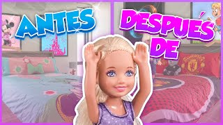 Barbie  Decorando el Cuarto de Chelsea  Ep197 [upl. by Ynohtnaeoj]