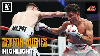 FIGHT HIGHLIGHTS  William Zepeda vs Maxi Hughes [upl. by Petronia]