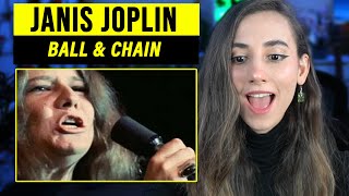 First time hearing Janis Joplin  Ball and Chain  reaction [upl. by Diamond]