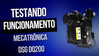 Teste da mecatrônica DSG DQ200 [upl. by Mayda]