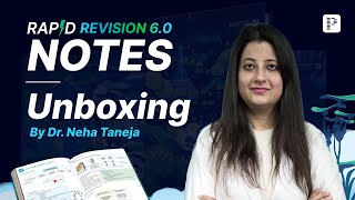 Unboxing Rapid Revision 60 Notes by Dr Neha Taneja [upl. by Cannon]