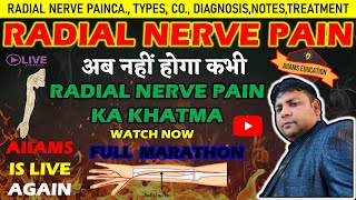 WHAT IS RADIAL NERVE PAIN CAUSESTYPES TREAT  AIIAMS EDUCATION IS LIVE AGAIN DR RAKESH CHAIRMAN [upl. by Shaner]