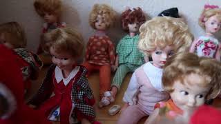 My Vintage 1960s1970s Doll Collection Sindy Patch Pippa Daisy etc  Part One [upl. by Aivin]