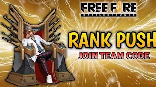 SHIKARI GAMER YT is live free fire🔥 br rank push join team code😎 [upl. by Goren]