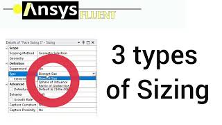 ANSYS Meshing Sizing and Mesh metrics ANSYS FLUENT ANSYS Tutorial Mesh CFD ANSYS [upl. by Gershom276]