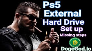 Ps5 not recognizing External Hard drive  Format and setup hdd to work on Playstation 5 [upl. by Depoliti]