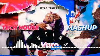 MYKE TOWERS  RUTINA VARO MSC TECH MASHUP [upl. by Arahsal419]