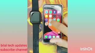 T500 pairing ios how connect t500 smart watch with iphone t500 [upl. by Suiratnod]