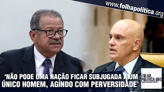 Desembargador Sebastião Coelho expõe ilegal ativismo judicial do STF e desabafa ‘não pode uma [upl. by Zeuqram410]