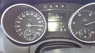 Mercedes benz ml 320 w164 speed 220 acceleration [upl. by Osyth]