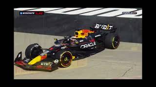 Max Verstappen crash with Lewis Hamilton Hungarian GP F1 2024 [upl. by Senhauser]