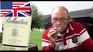 Whisky ReviewTasting Ballantines 21 years [upl. by Kakalina181]