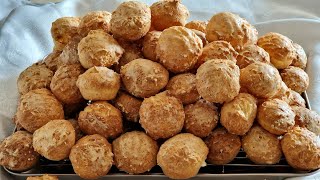 Recette  Gougères au Fromage [upl. by Anoet]