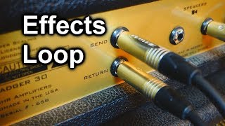 Effects Loop Explanation  How to Plug it amp Sound Comparison vs Front End Pedalboard Tips 32 [upl. by Olivero]