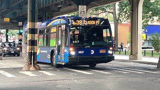 MTA NYCT Bus Action At White Plains RoadPelham Parkway [upl. by Modestia]