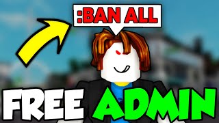 How To BECOME ADMIN in ROBLOX  How To Get Admin In Any Roblox Game [upl. by Dlanigger136]