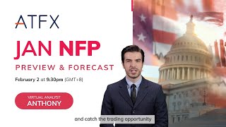 2024 January US Nonfarm Payrolls Preview amp Analysis February 2 nfp nonfarmpayroll ATFX [upl. by Isa457]