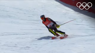 Alpine Skiing Beijing 2022  Mens combined highlights [upl. by Woody]