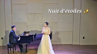 Nuit détoiles Debussy 별이 빛나는 밤 ✨️ [upl. by Annahpos]