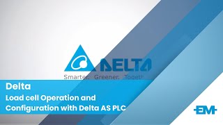 Load cell Operation and Configuration with Delta AS PLC [upl. by Enailuj]