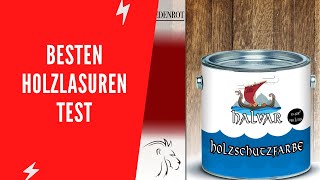 ✅ Die Besten Holzlasuren Test  Top 5 [upl. by Eelahc]