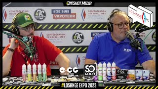 LOSANGE EXPO 2023  découvrez les liquides ECG amp Sogood [upl. by Maighdlin]