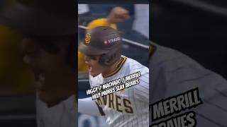 Manny Machado Jackson Merrill Follow Up Hight HR to EPIC Padres Sweep of Braves mlbhighlights [upl. by Skylar]