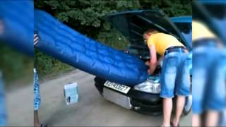 Air mattress inflate quicklyLuftmatratze schnell aufgeblasen [upl. by Ilesara]