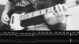 Rancid  Olympia WA bass cover  TABS [upl. by Bagger]