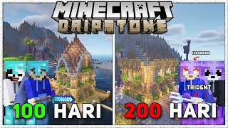 200 Hari Di Minecraft 1181 Tapi DRIPSTONE CAVES Only [upl. by Wilburt179]