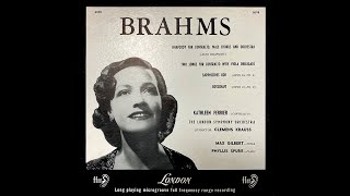 BRAHMS  KATHLEEN FERRIER [upl. by Aruon]