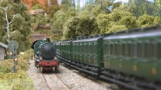 Superb Model Railway made by French Railroad Enthusiasts [upl. by Haimehen]