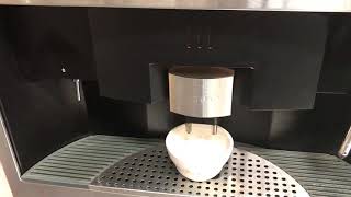 Miele Espresso Machine Leaking  Test after Pump Replacement 1388 [upl. by Yearwood]