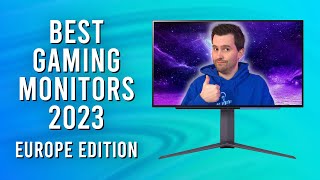 Best Gaming Monitors in Europe 2023 1440p 4K Ultrawide 1080p HDR and Value Picks [upl. by Alexine]