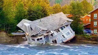 Insane House Collapses Compilation [upl. by Nitsed]