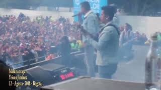 Maldita traga  Yeison Jiménez en Vivo  Bogotá  12 de agosto del 2018 [upl. by Akimrehs306]