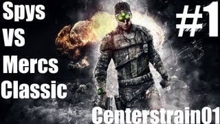 Splinter Cell Blacklist  Multiplayer  Spys VS Mercs  Classic Match 1  CenterStrain01 [upl. by Ysdnyl314]