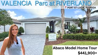 Luxury Home Tour in Riverland  Under 500K  Valencia Parc Port St Lucie Fl  GL Homes [upl. by Beverlie]