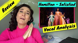 Vocal Coach Reacts Hamilton  Satisfied  WOW She was [upl. by Tori294]