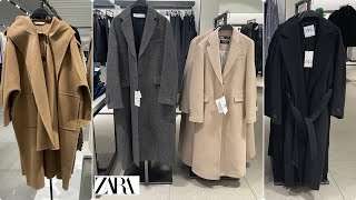 ZARA COATS amp JACKETS NEW COLLECTION  DECEMBER 2023 [upl. by Ellehc]