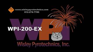 Wisley Pyrotechnics Inc WPI200EX  Exorcism  Firework Cake [upl. by Torrance200]