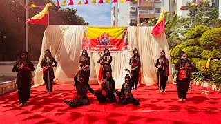 Shiva Tandava Stotram Dance Kannada Rajyotsava 2024 [upl. by Eliathas]