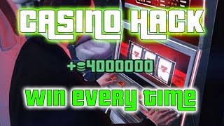 New Casino Hack in GTA 5 Win Every Single Time [upl. by Enohpesrep]