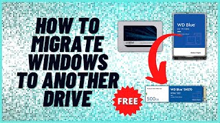 How to Migrate Windows to Another Drive [upl. by Celene]