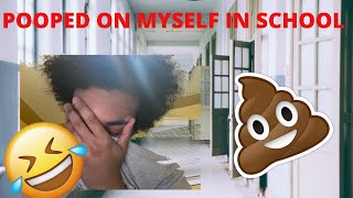 Story Time  I Pooped On Myself In Class EMBARASSINGFUNNY STORY [upl. by Ettenotna]