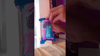 FUFUSQUISHY ASMR 🍪🍪 1600G Huge Pink Oreo [upl. by Allenod]